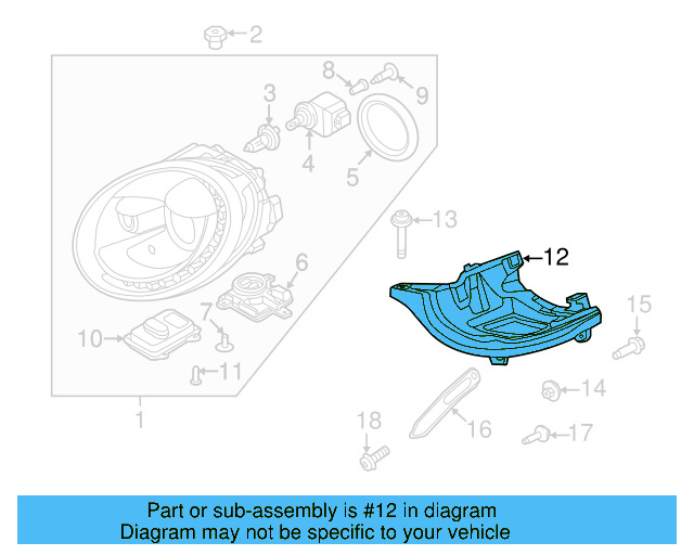 Mount Bracket 5C5-941-053-B - View 14