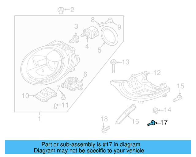 Bracket Upper Bolt N-910-345-01 - View 8
