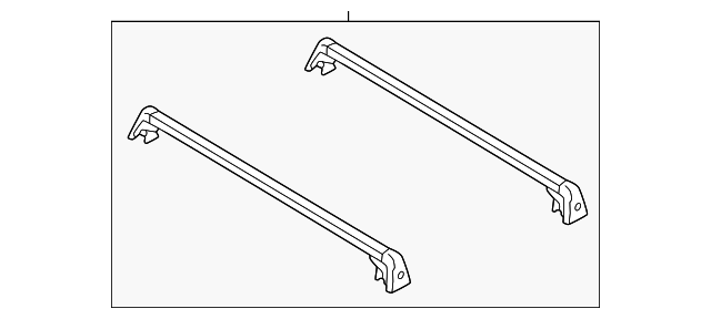 Base Carrier Bars 3CN-071-151-A - View 2