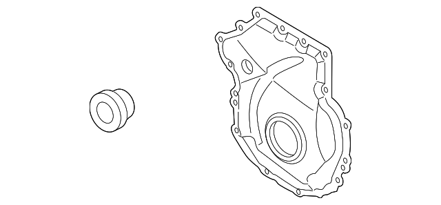 Engine Timing Cover 06L-109-121-B - View 4