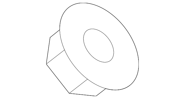 Fuel Tank Shield Nut N-910-685-01