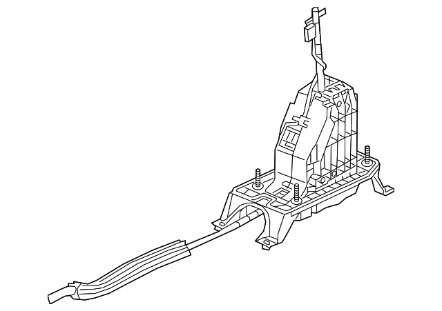 Gear Shift Assembly 3Q1-713-025-D - View 3