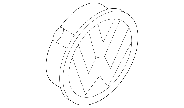 Wheel Center Cap 5H0-601-171-FOD - View 2