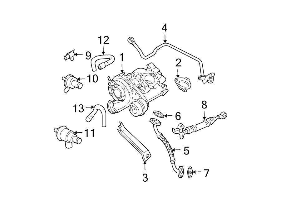 Oil Return Line 06A-145-735-AB - View 7