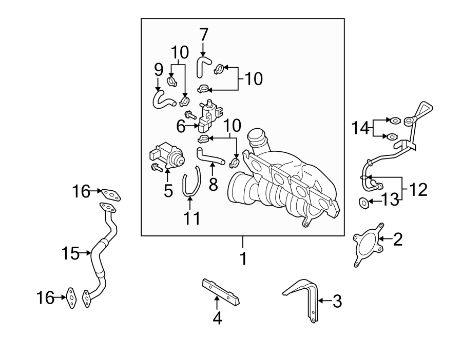 Oil Return Line 06H-145-735-G - View 23