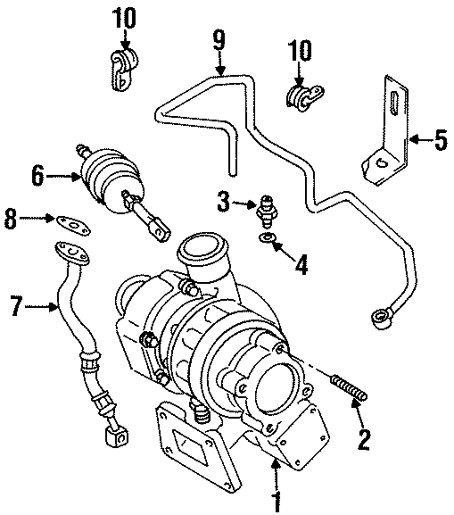 Oil Return Line 028145736E
