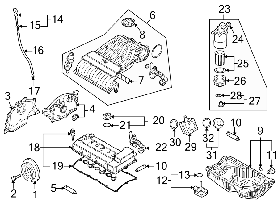 Manifold Gasket 03H-133-237-B - View 2