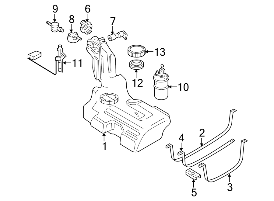 Fuel Tank 3B0-201-075-AL - View 4