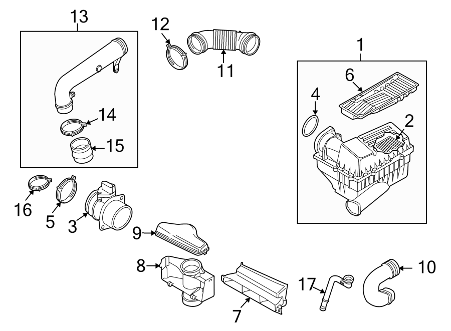 Mass Air Flow Sensor 06J-906-461-B - View 6
