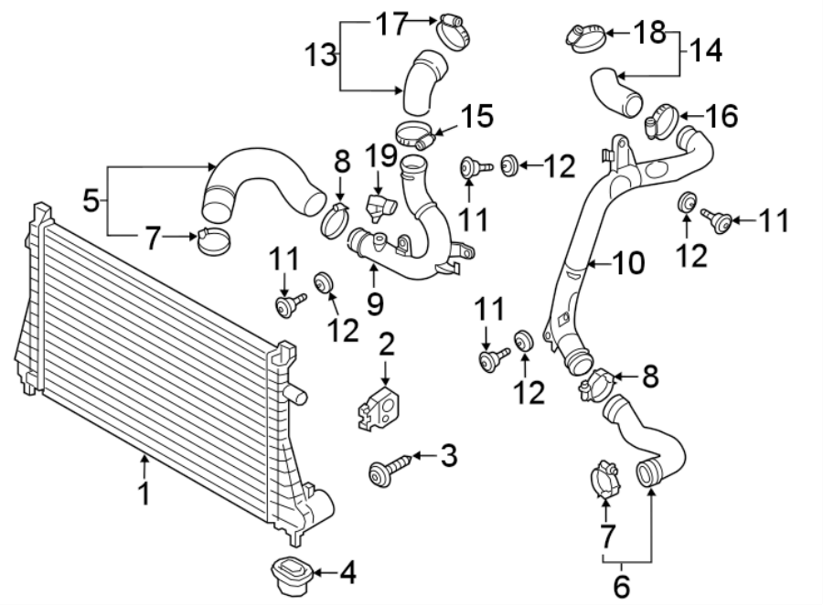 Rear Hose 5Q0-145-828
