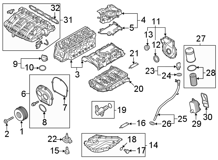Intake Manifold 06L-133-201-FR