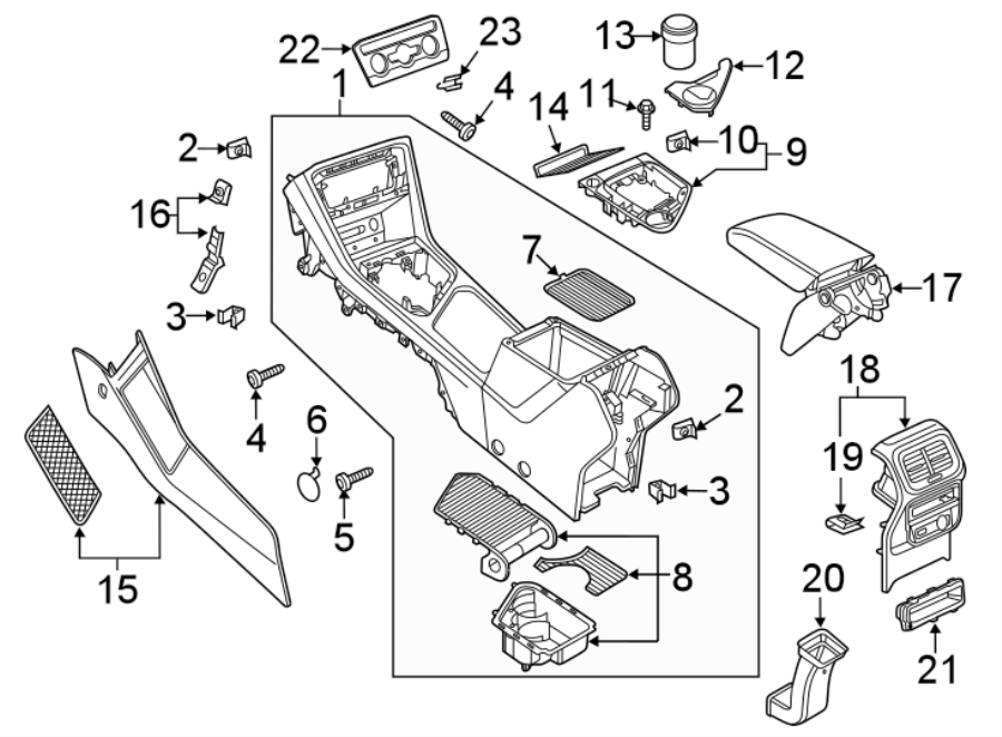 Armrest 5NN-864-207-C-ZVQ - View 2