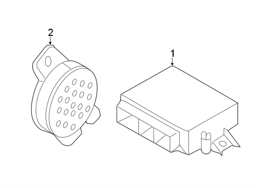 Warning Buzzer 8E0-919-279 - View 20