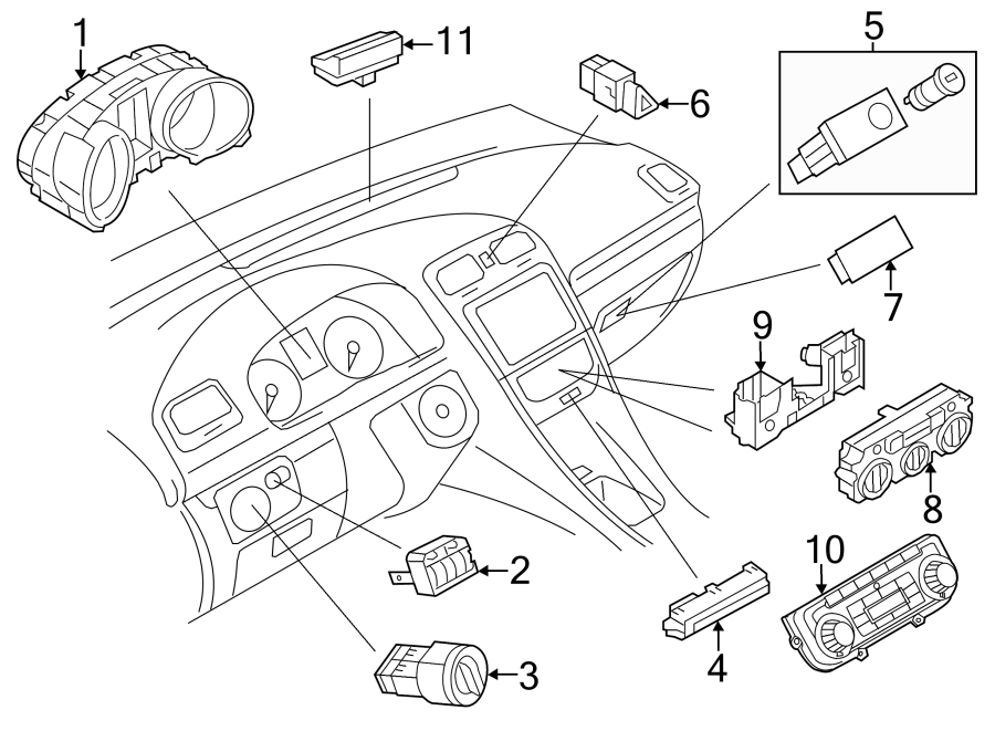 Instrument Cluster 5C6-920-972-B