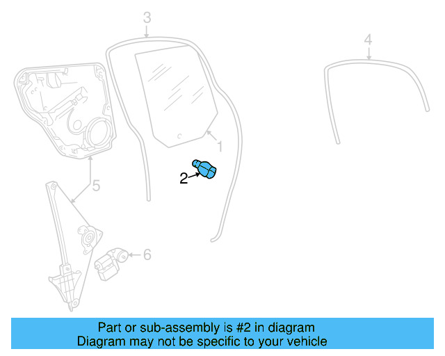 Movable Glass Pin 6N0-839-511 - View 26