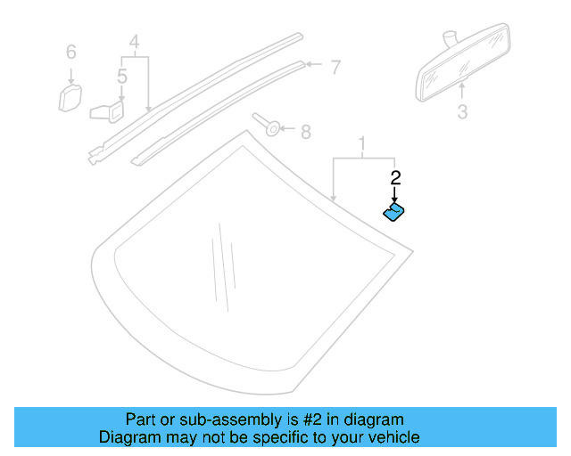 Mirror Support 6N0-845-543 - View 74