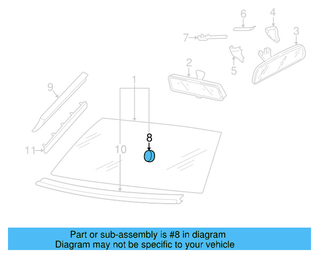 Mirror Support 6N0-845-543 - View 24