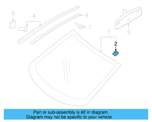Mirror Support 6N0-845-543 - View 57