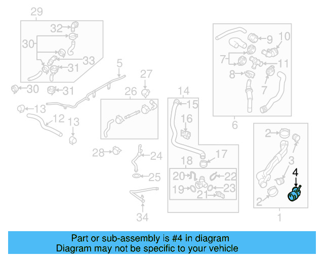Upper Coupling 6Q0-122-291-E - View 12