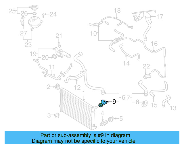 Adapter 1J0-122-291-G - View 25