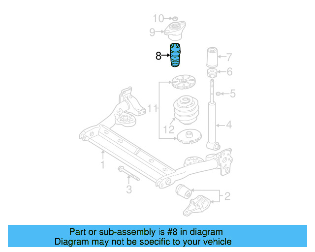 Shock Cap 6Q0-513-269-L - View 9