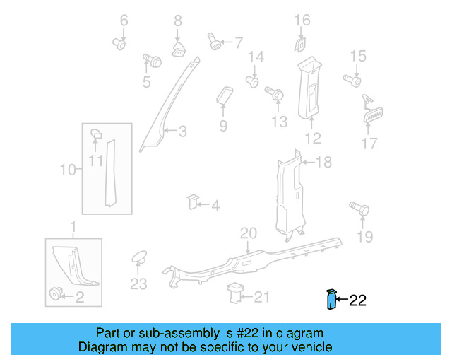 Body B 4A0-867-276-A - View 134