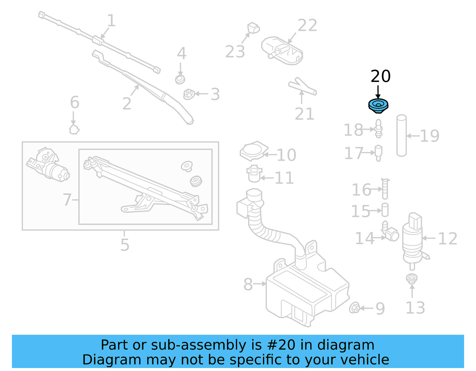 Grommet 6Q0-955-998 - View 2