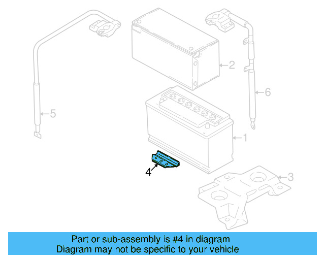 Cover Plate Clamp 6X0-959-502 - View 2