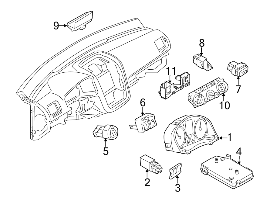 Instrument Cluster 5K0-920-973-F - View 2