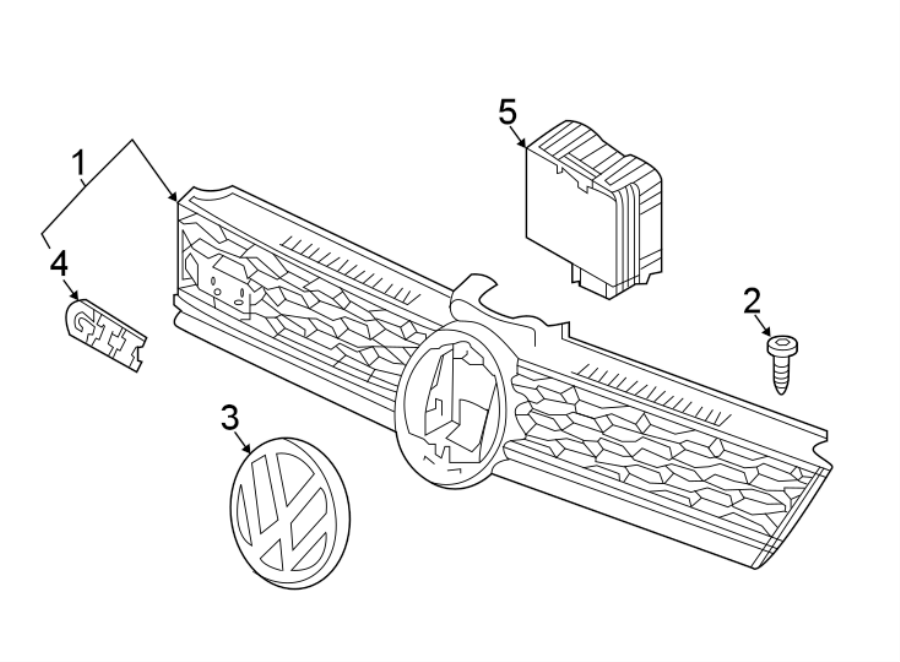 Nameplate 5G0-853-679-AG-KRR - View 3