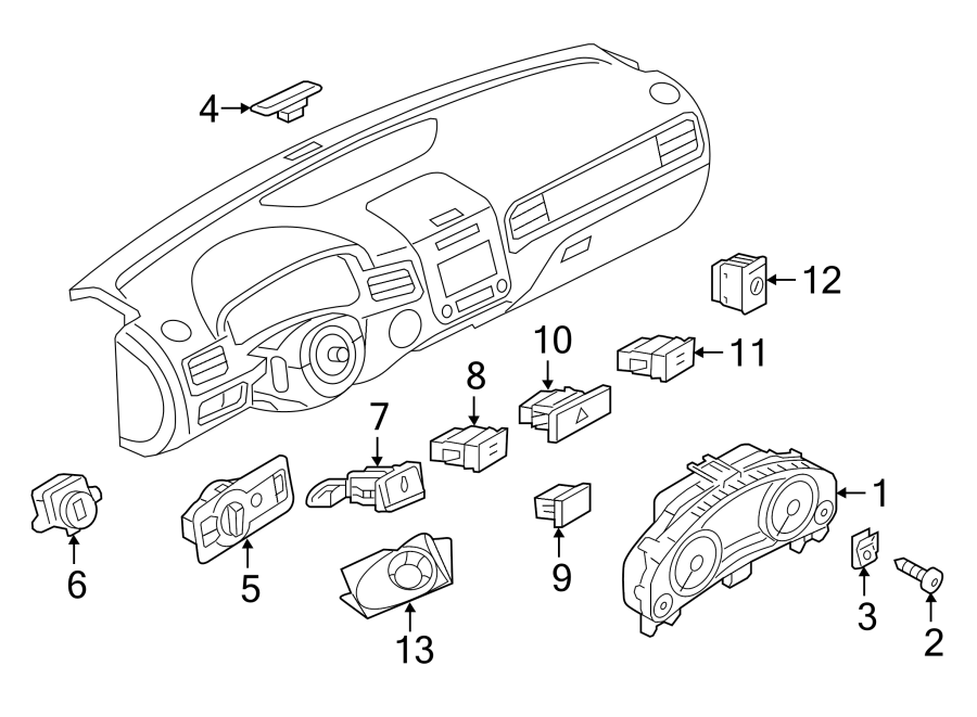 Instrument Cluster 7P6-920-982-MX