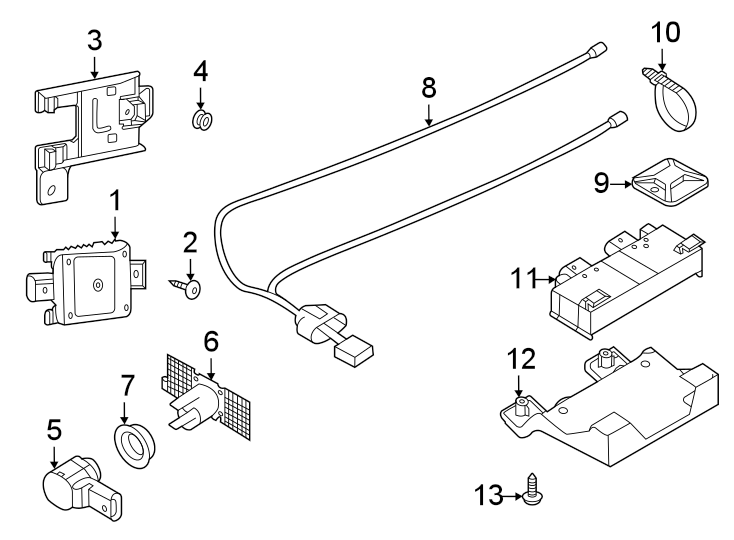 Control Module Bracket 561-962-283 - View 5