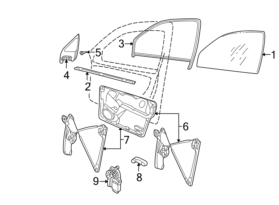Window Motor 1C1-959-801-A-017 - View 4