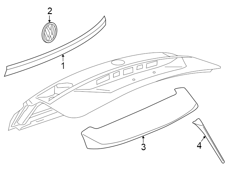 Applique 3CN-853-583-E-FOD