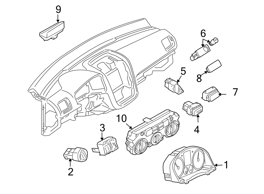 Instrument Cluster 1K0-920-974-GX-Z04