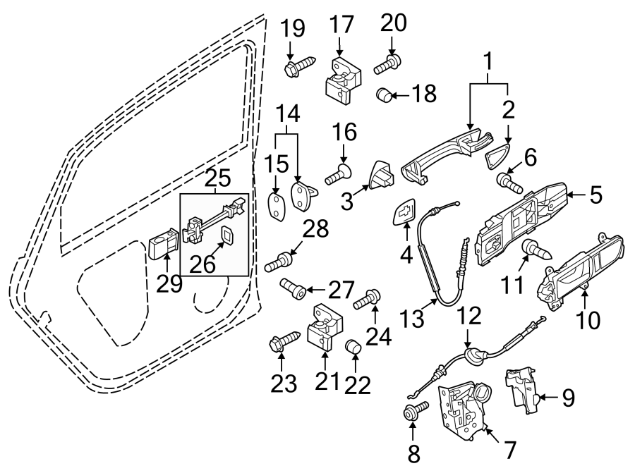 Door Check 561-839-249-C - View 6