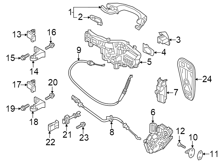 Upper Hinge 8V5-833-404-C - View 11