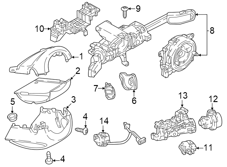 Lock Cylinder 107-905-855-AL - View 2