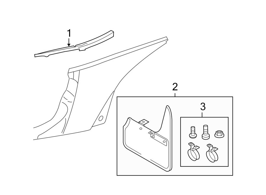 Belt Molding 1Y0-853-300-G-99X - View 4