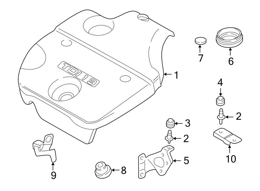 Cover Bracket 038-103-941-E - View 2