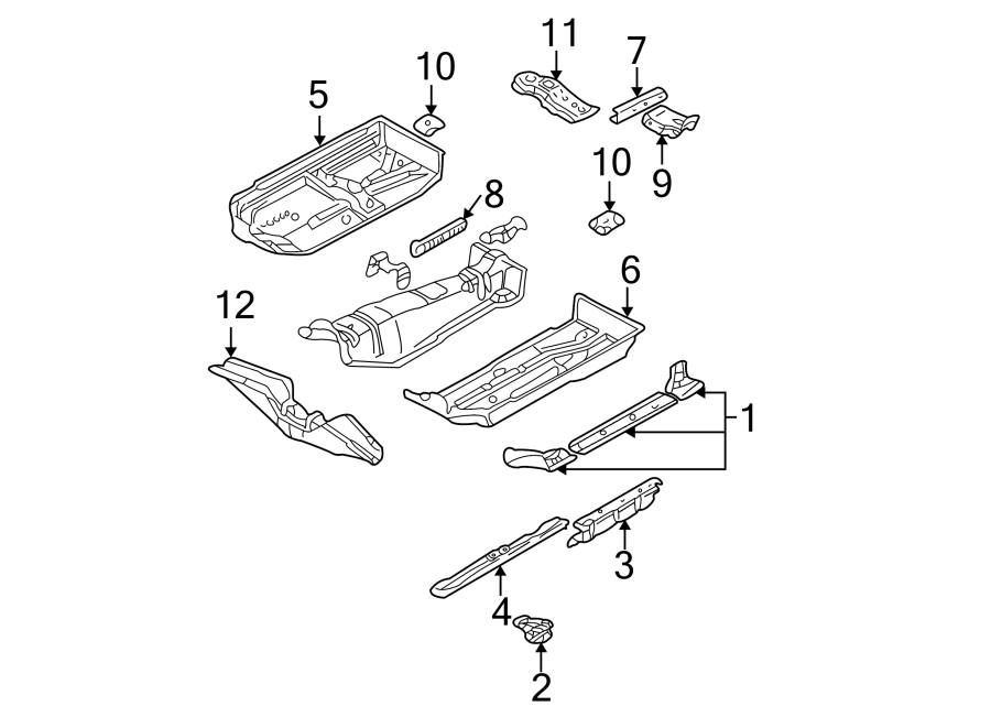Mount Bracket Extension 1J0-813-120-B - View 16