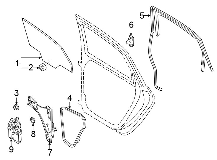 Window Channel 561-839-431-AF-5AP - View 2