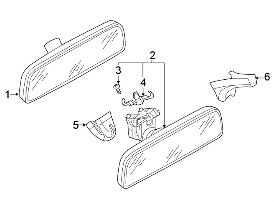 Mirror Inside 3G0-857-511-BK-4PK - View 12