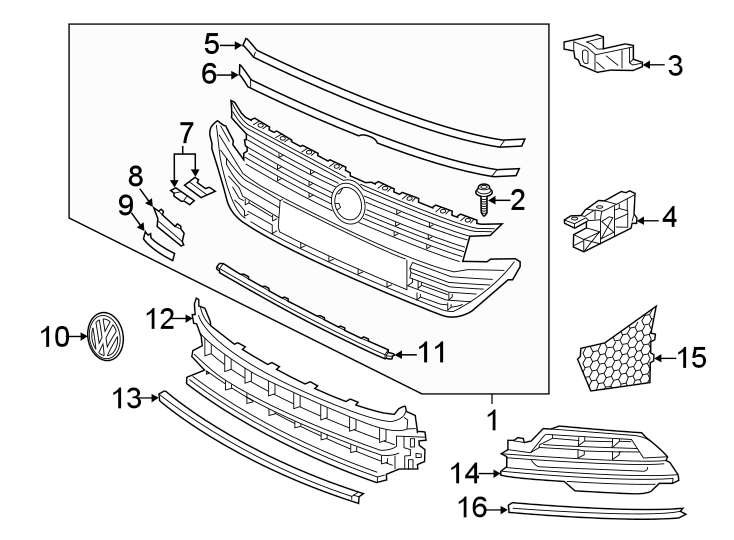 Trim Molding 3G8-853-254-2ZZ - View 4