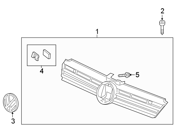 Nameplate 5G0-853-948-F - View 3