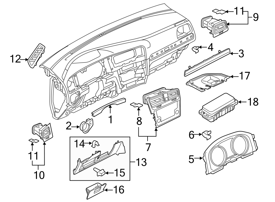 Storage Tray 5GM-857-919-C-ZA2 - View 4