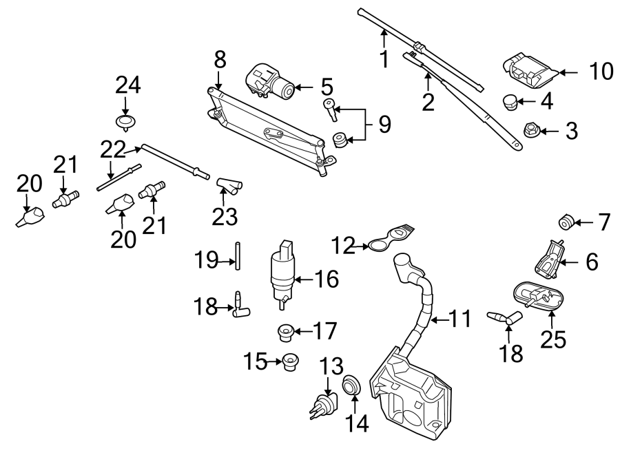 Wiper Arm 1K5-955-410-03C - View 2