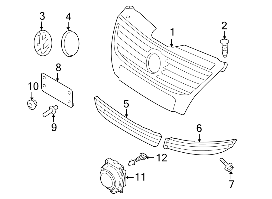 Distance Sensor Bracket 3C0-907-179-A