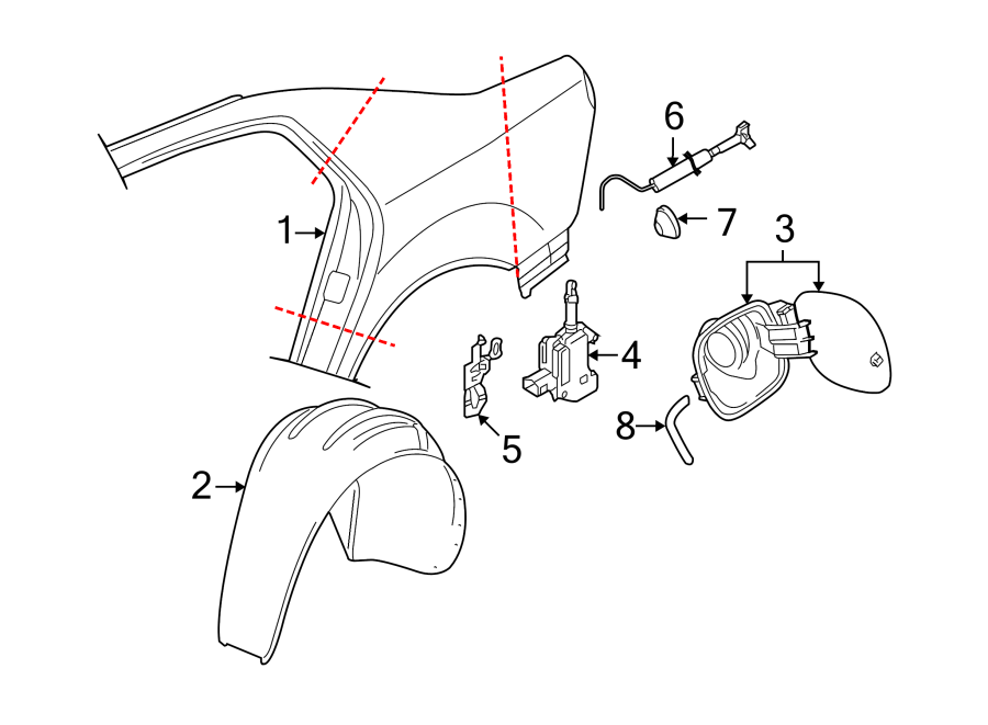 Release Cable 3D0-810-899-B - View 2