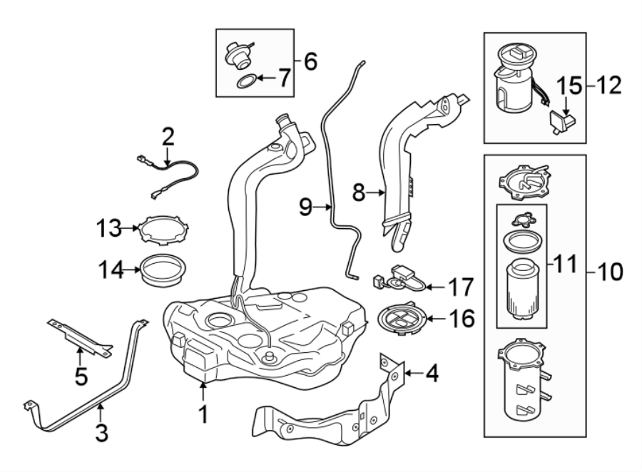 Fuel Sender Unit 1K0-919-673-AS - View 4